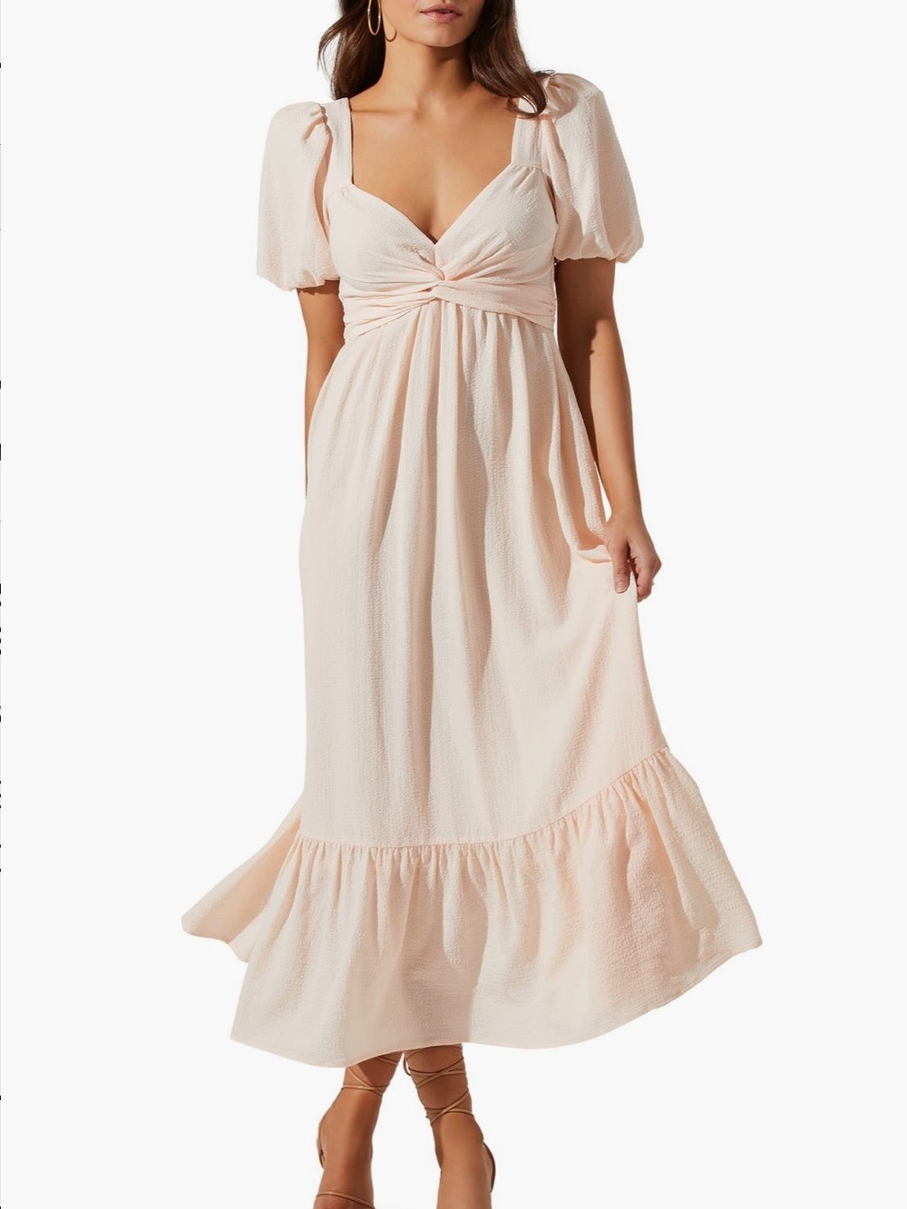 ASTR the Label
TWIST BUST TIE
BACK DRESS Size Small